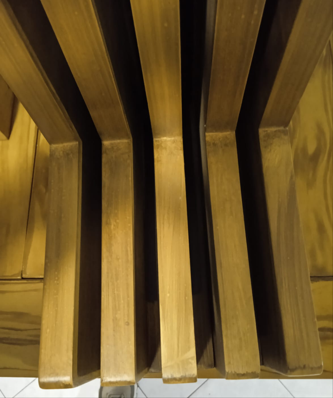 PORTA CUBIERTAS, MESA RECTANGULAR