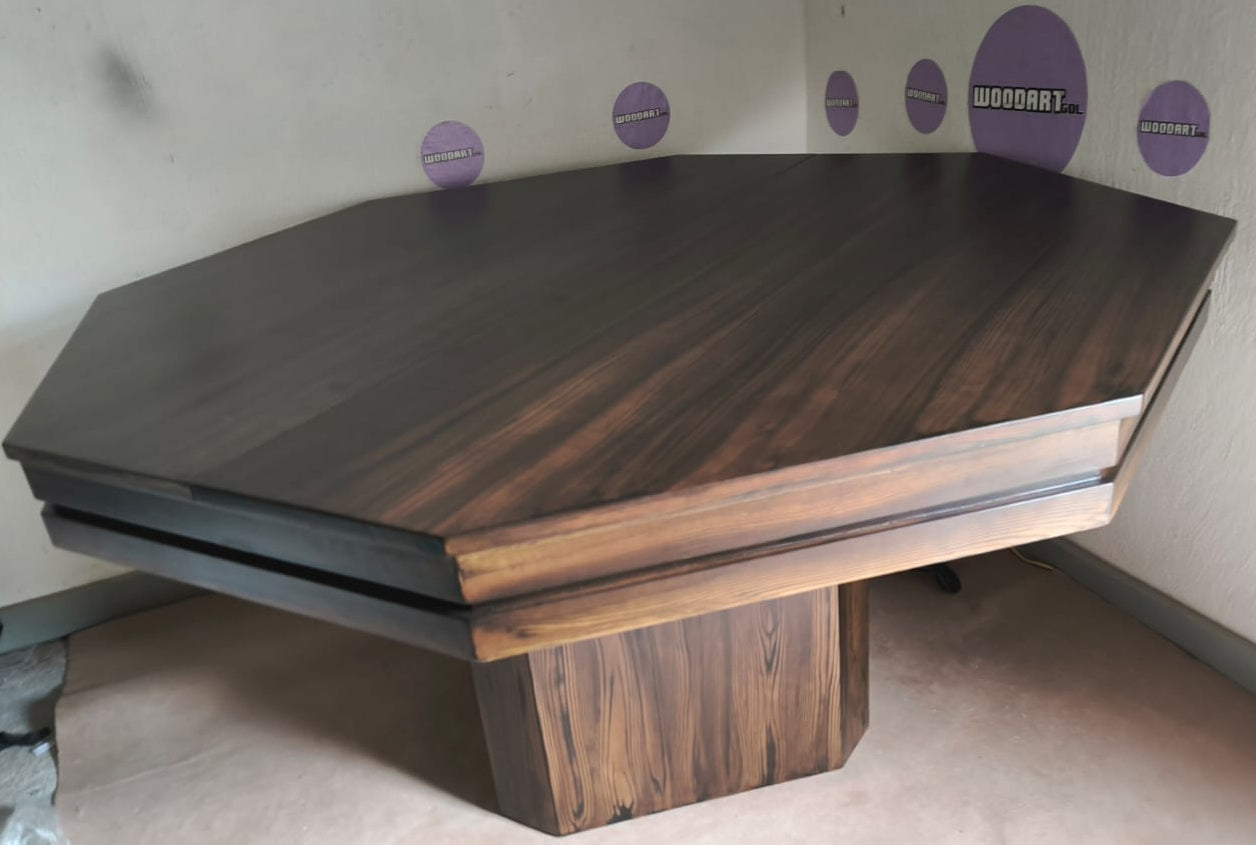MESA DELUX OCTAGONAL SIN LUZ LED