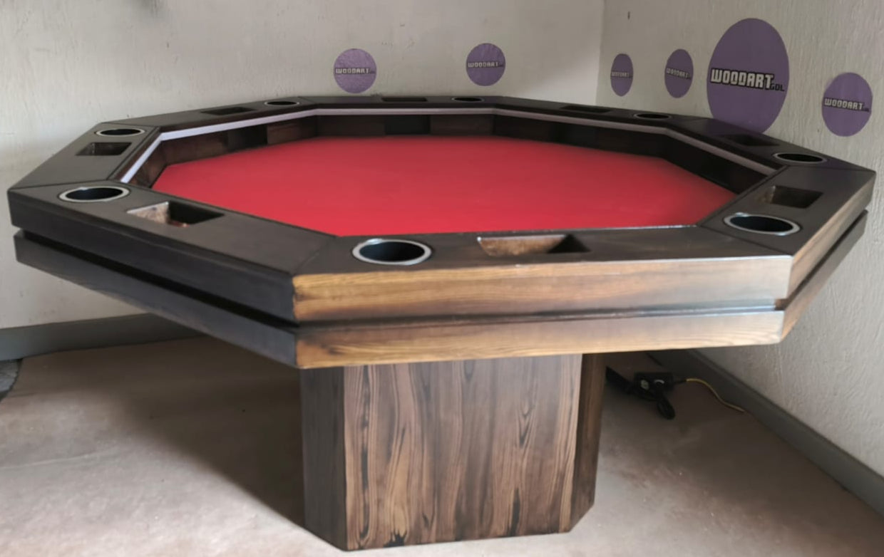 MESA DELUX OCTAGONAL SIN LUZ LED