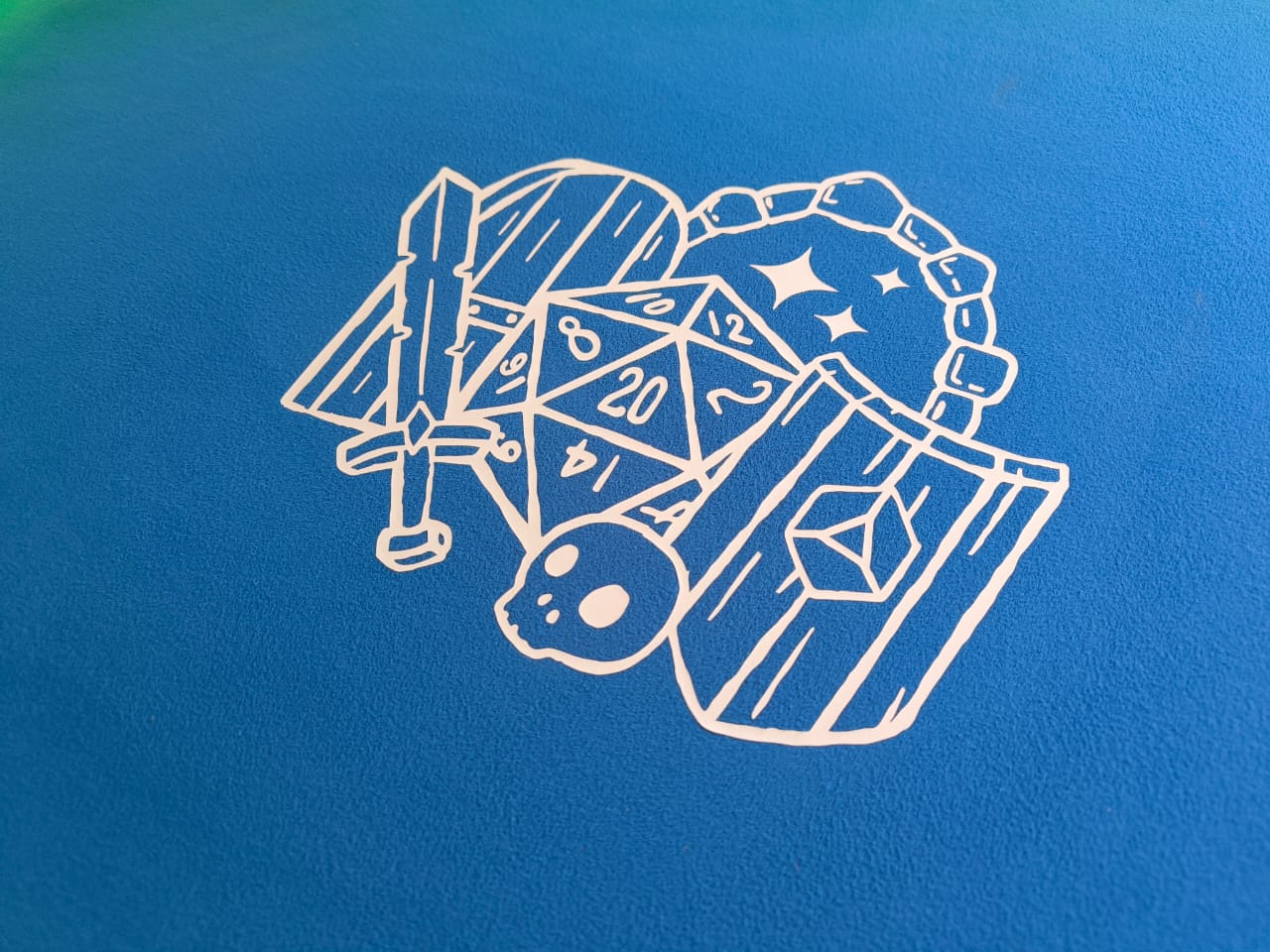 Personalización con tu logo en VINIL A UN COLOR