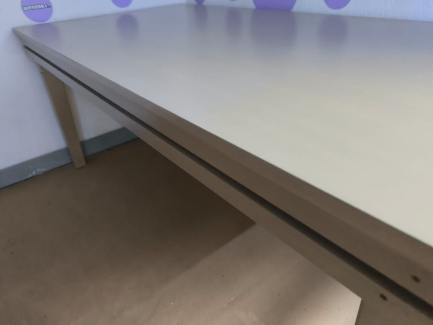 COMEDOR/MESA DE POKER RECTANGULAR 8 PERSONAS CON PORTAVASOS SIN LUZ LED