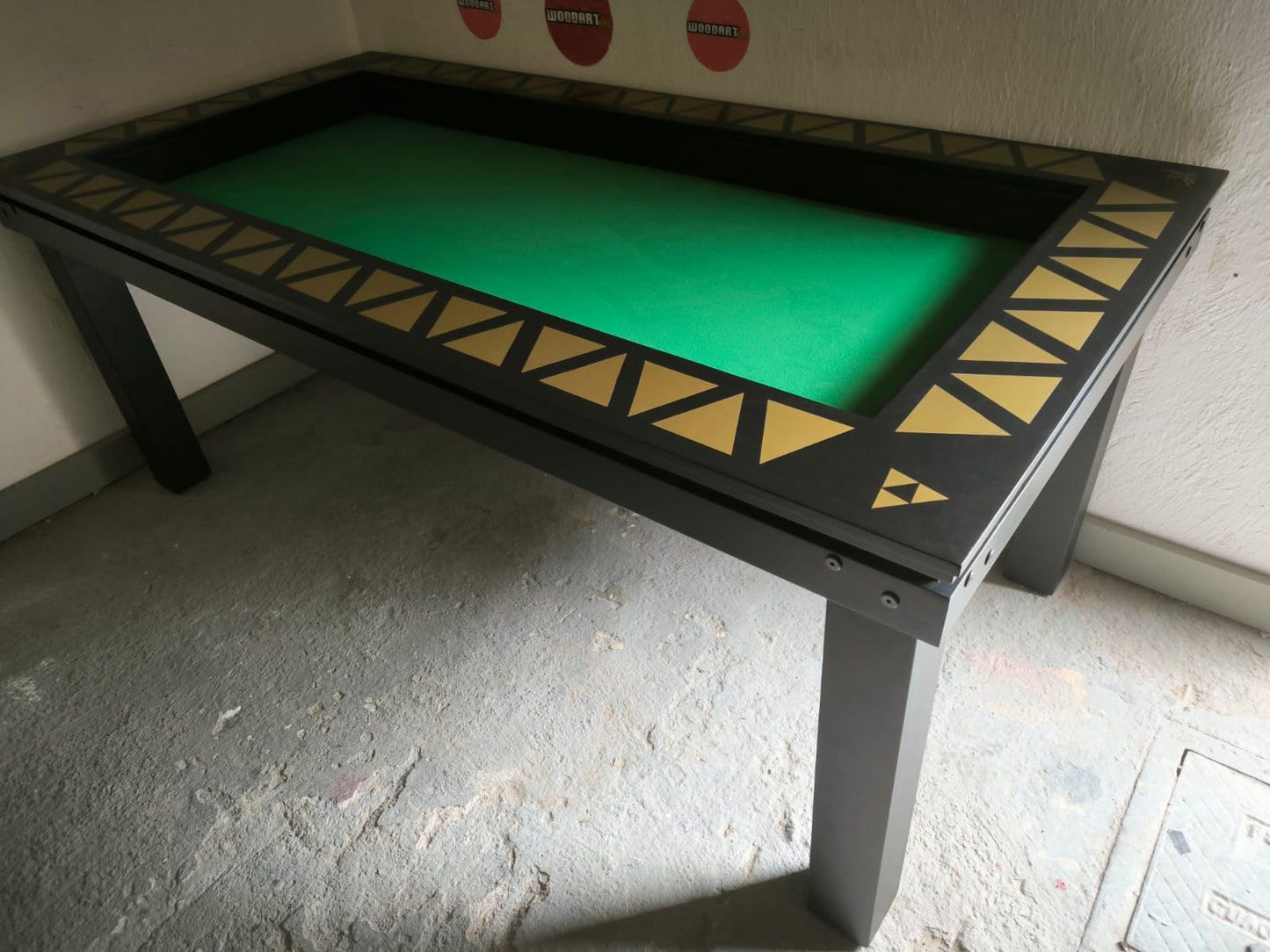 MESA RECTANGULAR SIN LUZ LED para 8 personas