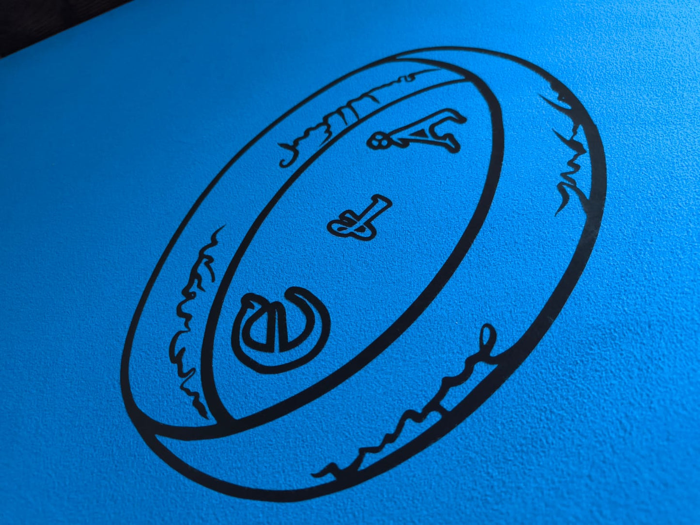 Personalización con tu logo en VINIL A UN COLOR