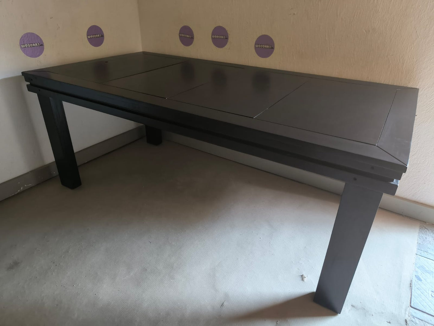 MESA RECTANGULAR SIN LUZ LED para 8 personas