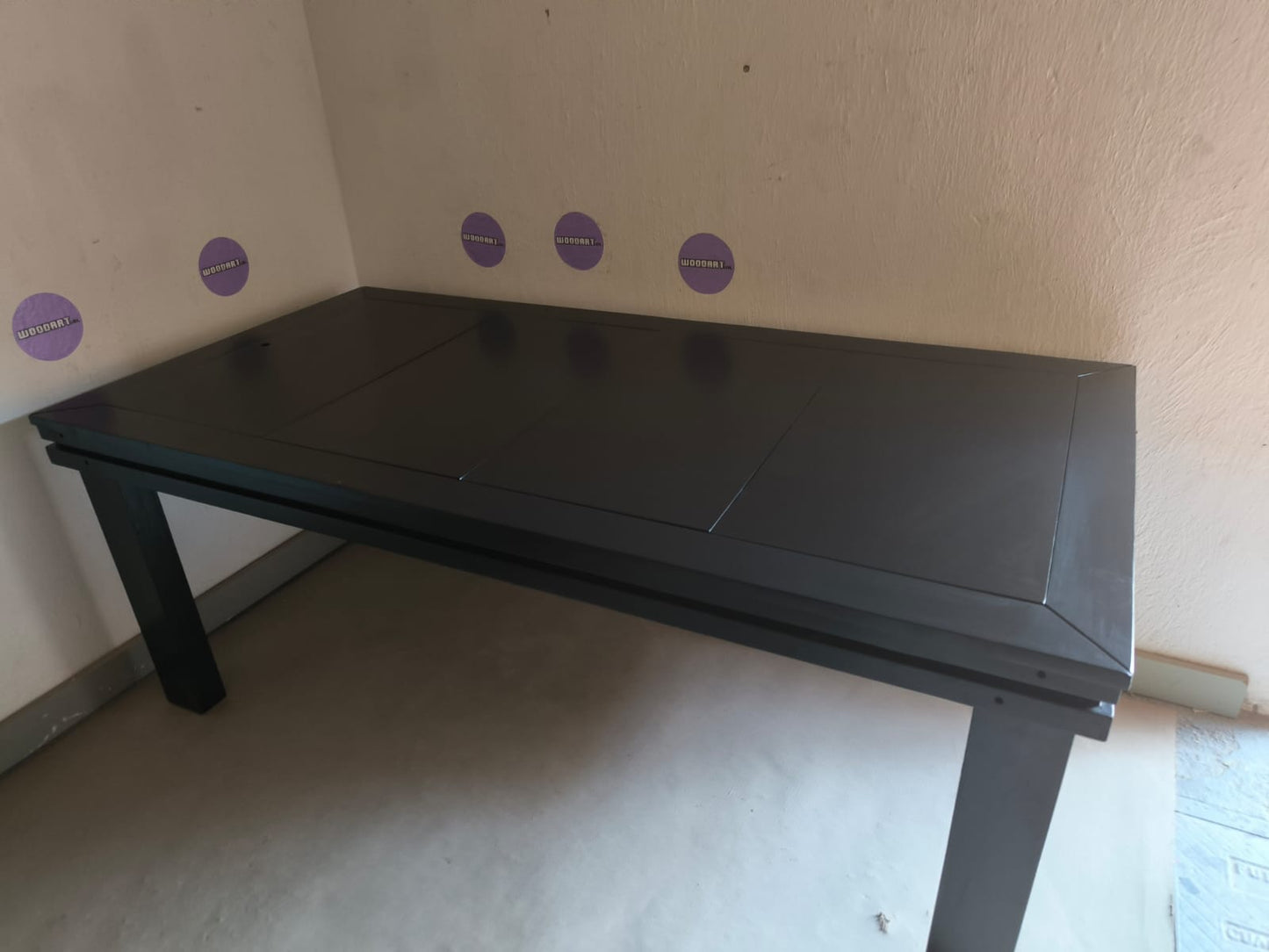 MESA RECTANGULAR SIN LUZ LED para 6 personas