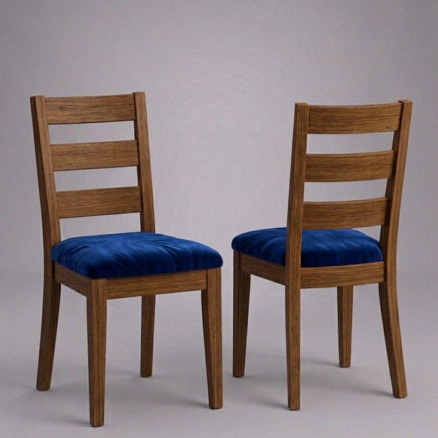 Silla Dixit Práctica y Cómoda - Hecha 100% de Madera.