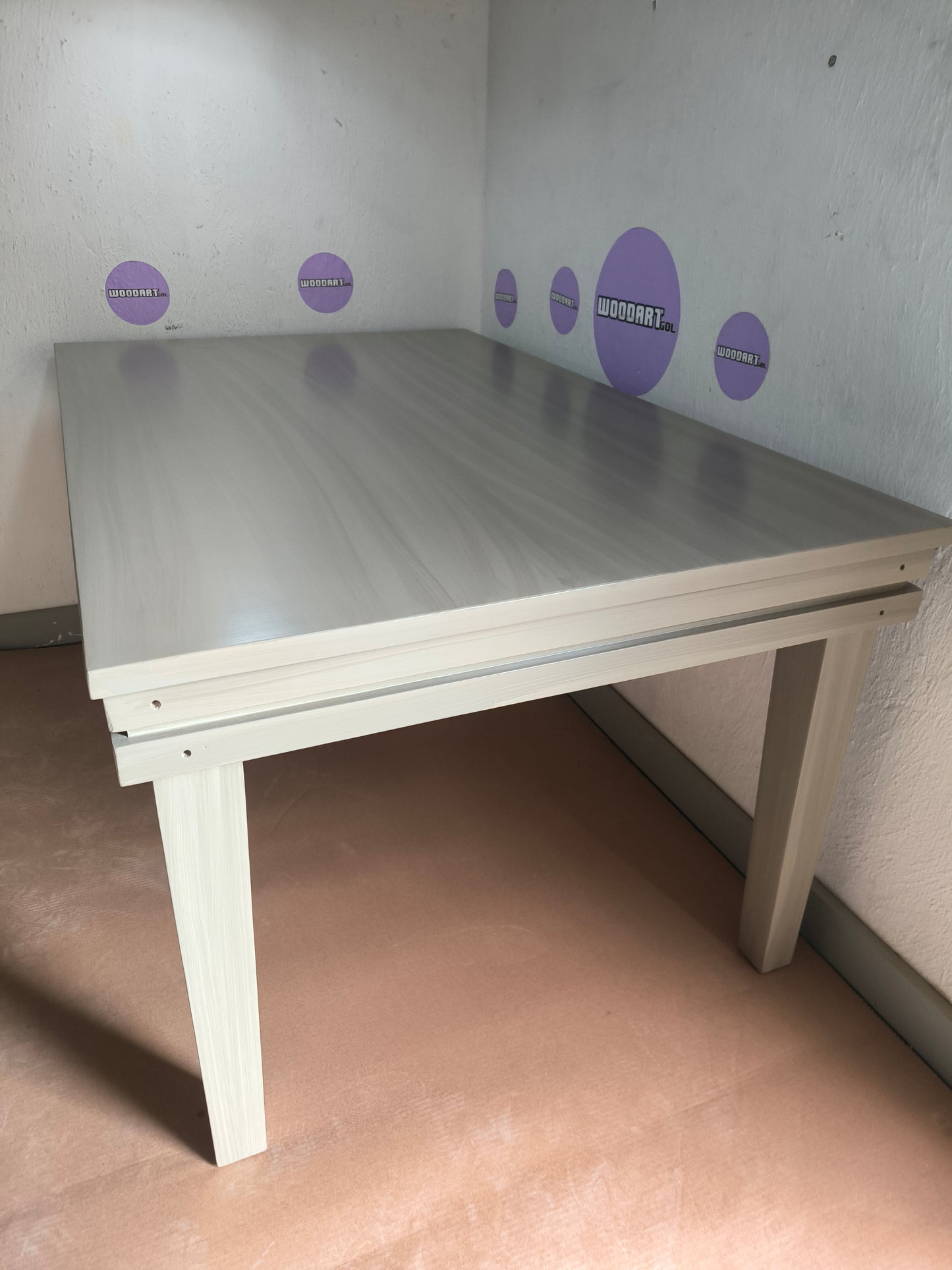 MESA RECTANGULAR SIN LUZ LED para 6 personas