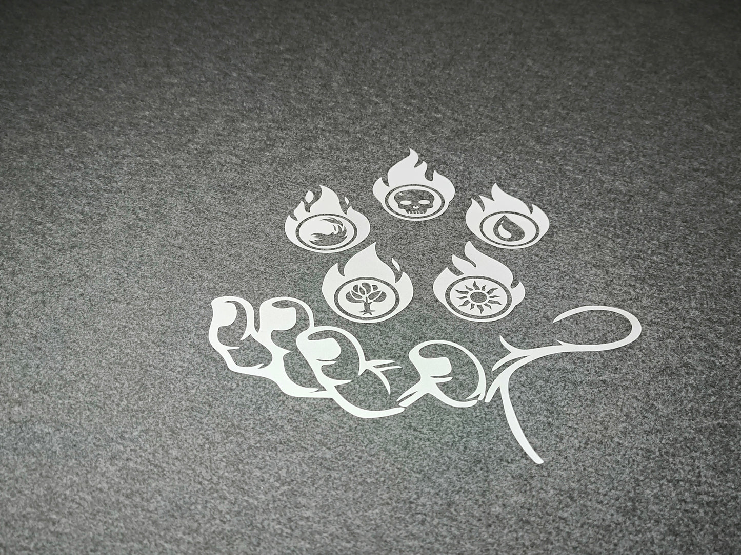 Personalización con tu logo en VINIL A UN COLOR
