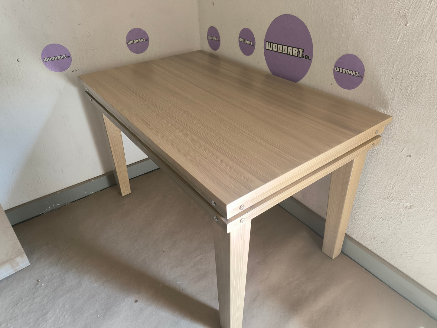 4 PERSONAS MESA JUEGO/COMEDOR RECTANGULAR TAPA ANTI DERRAMES SIN LUZ LED