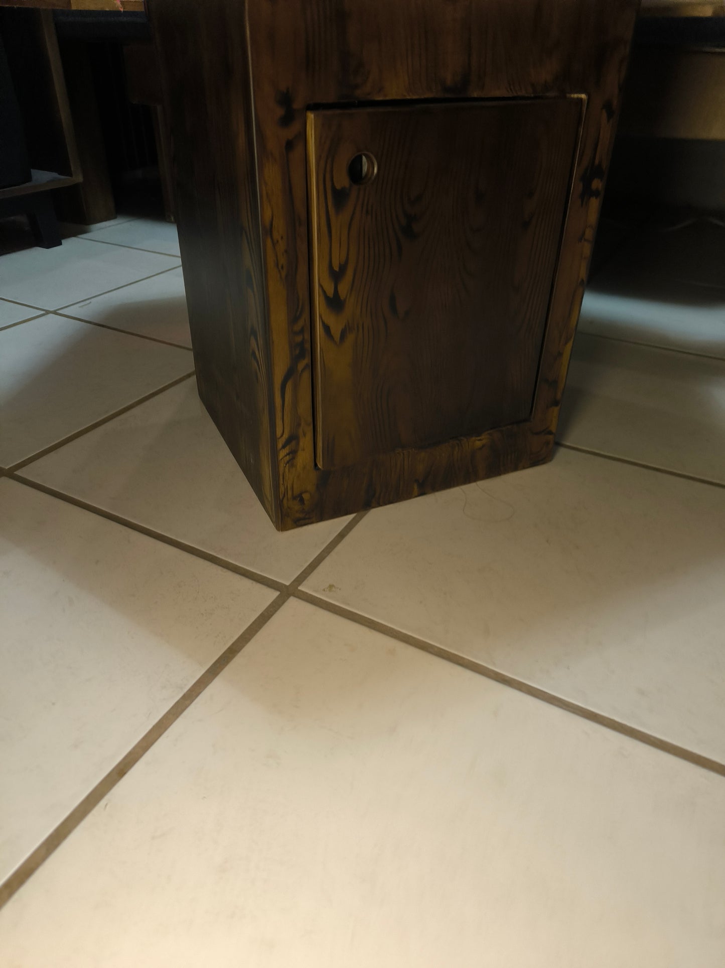 MESA HEXAGONAL DE CENTRO/JUEGOS CON LUZ LED