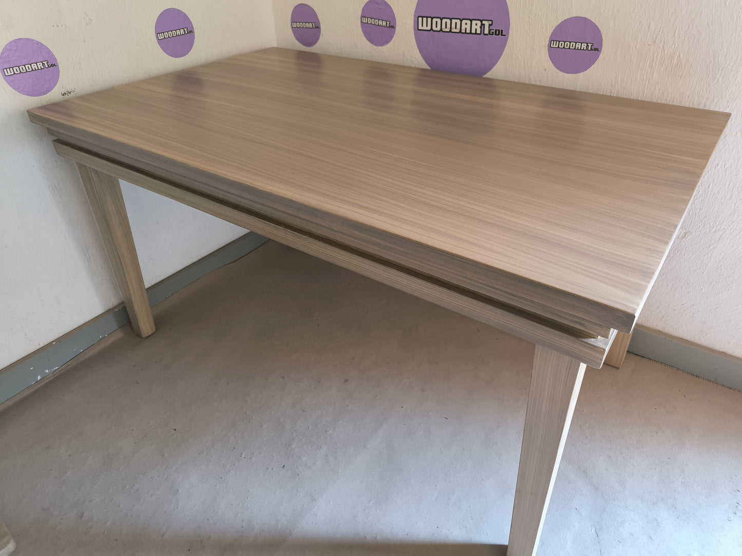 MESA JUEGO/COMEDOR RECTANGULAR TAPA ANTI DERRAMES SIN LUZ LED PARA 6 PERSONAS