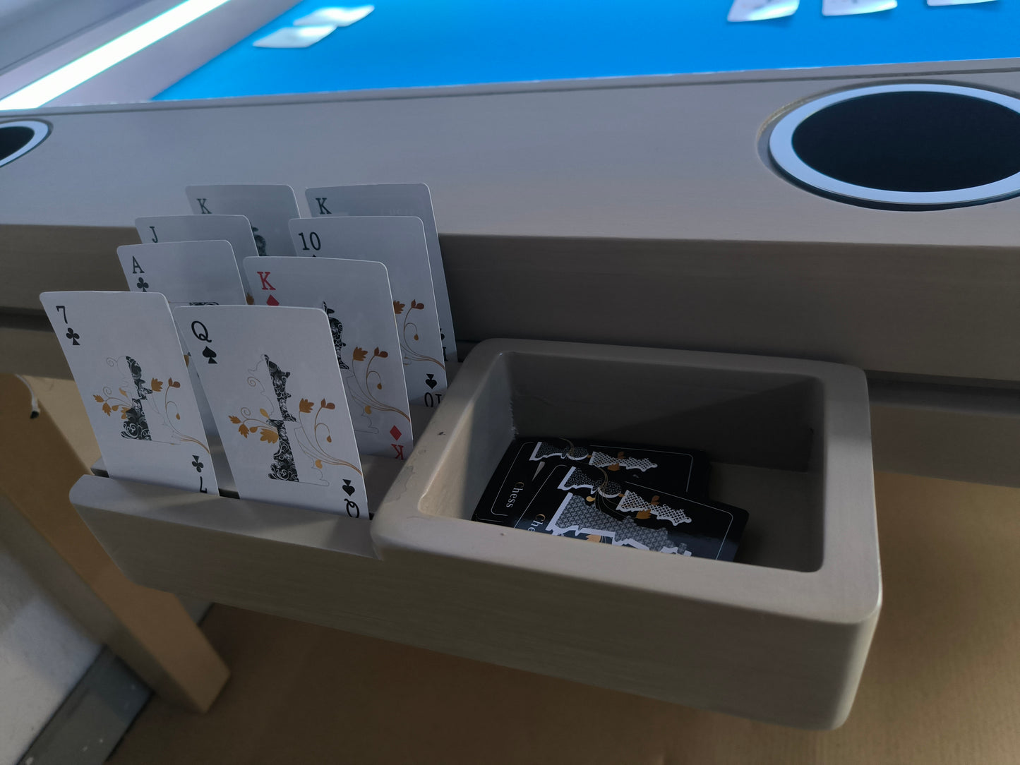 PORTA FICHAS Y CARTAS