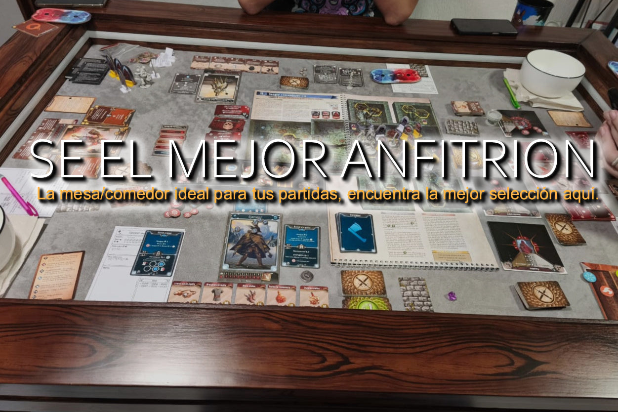 La mesa/comedor ideal para tus partidas, encuentra la mejor selección aquí.