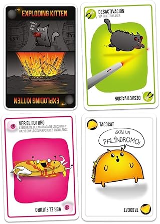 JUEGO DE MESA - Exploding Kittens