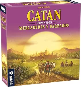 JUEGO DE MESA - Catan Expansión Mercaderes y Bárbaros