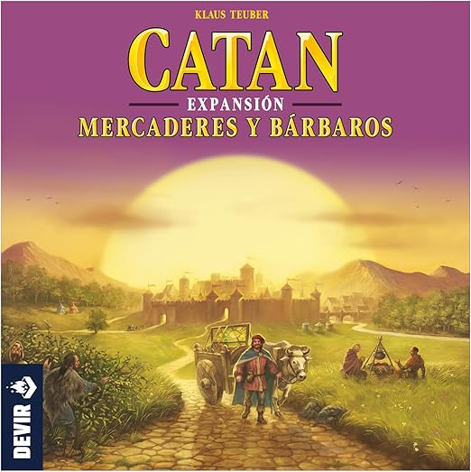 JUEGO DE MESA - Catan Expansión Mercaderes y Bárbaros