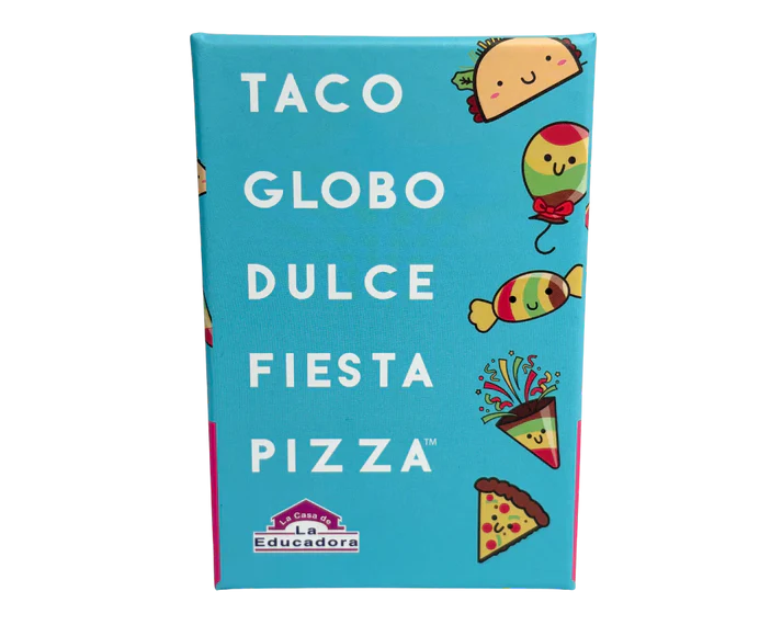 JUEGO DE MESA -  Taco Globo Dulce Fiesta Pizza en Español