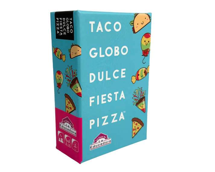 JUEGO DE MESA -  Taco Globo Dulce Fiesta Pizza en Español