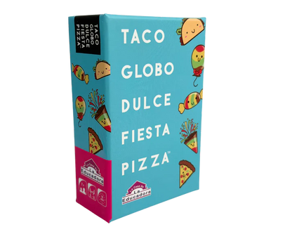 JUEGO DE MESA -  Taco Globo Dulce Fiesta Pizza en Español