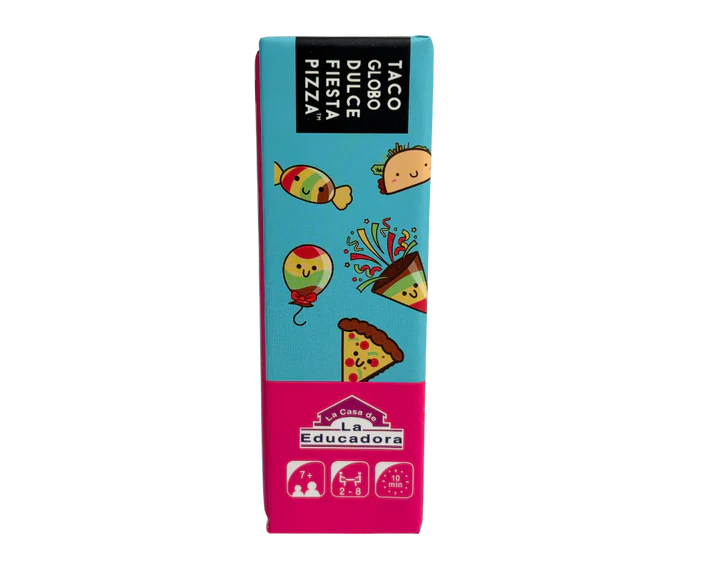 JUEGO DE MESA -  Taco Globo Dulce Fiesta Pizza en Español