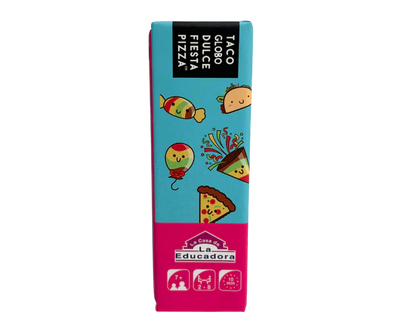 JUEGO DE MESA -  Taco Globo Dulce Fiesta Pizza en Español