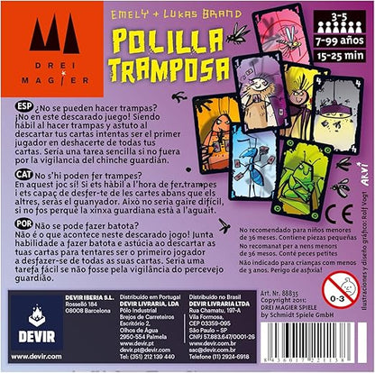 JUEGO DE MESA - Polilla Tramposa