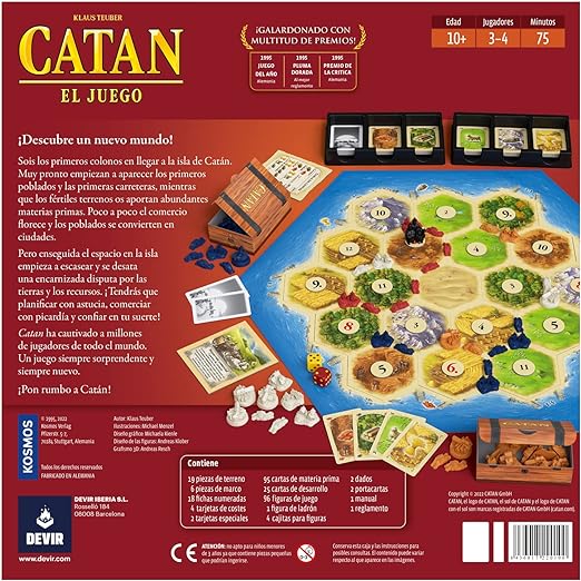 JUEGO DE MESA - Catan El Juego (Base)