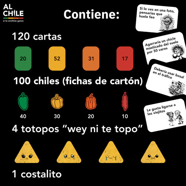 JUEGO DE MESA -  Al chile