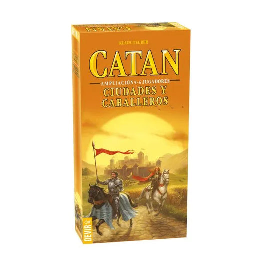 JUEGO DE MESA - Catan: Ciudades y caballeros: Ampliación 5-6 jugadores