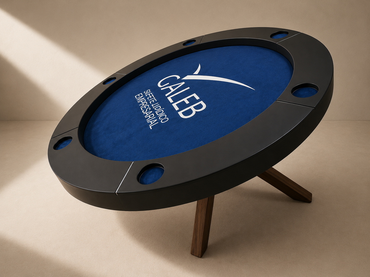 MESA CIRCULAR para 6 personas.