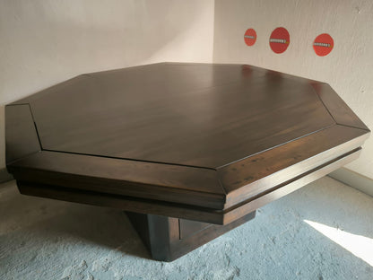 MESA OCTAGONAL SIN LUZ LED para 8 personas