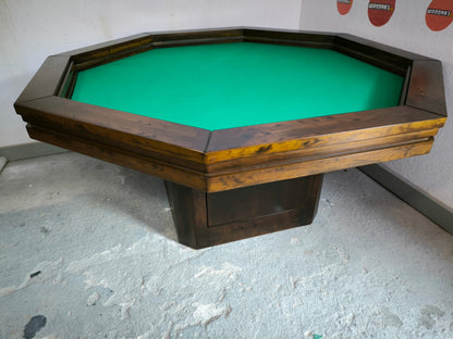 MESA OCTAGONAL SIN LUZ LED para 8 personas