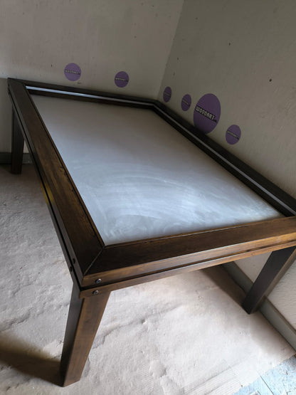 MESA JUEGO/COMEDOR "XL" RECTANGULAR CON LUZ LED PARA 10 PERSONAS