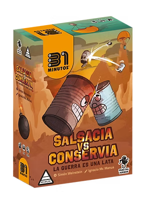 JUEGO DE MESA -Salsacia Vs Conservia (31 minutos)