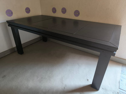 MESA RECTANGULAR SIN LUZ LED para 8 personas
