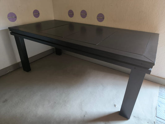 MESA RECTANGULAR SIN LUZ LED para 8 personas