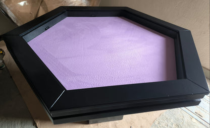 1 MESA HEXAGONAL SIN LUZ LED para 6 personas