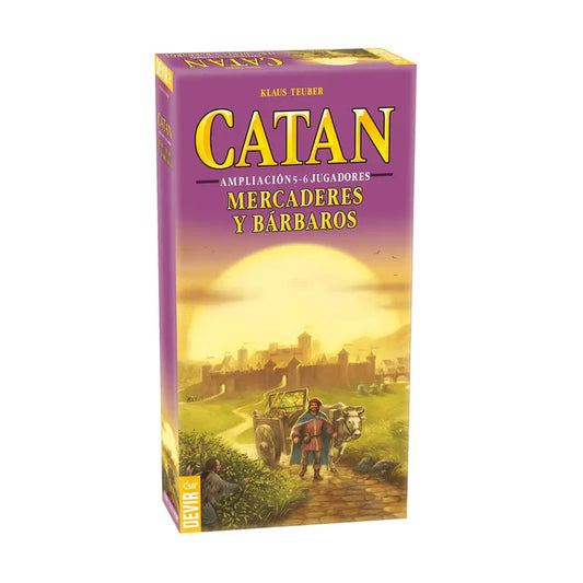 JUEGO DE MESA - Catan Expansión Mercaderes y barbaros 5-6 jugadores