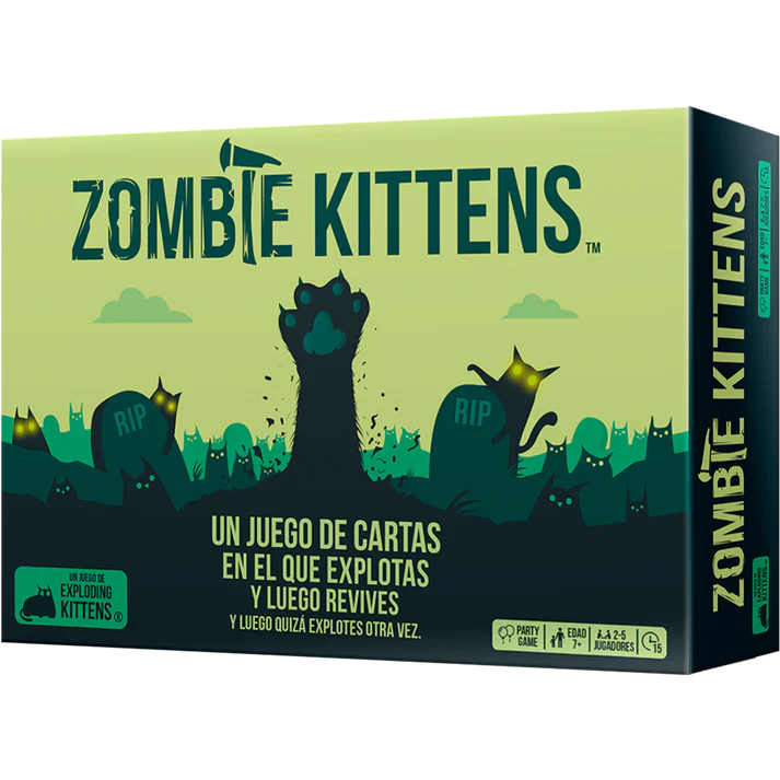 JUEGO DE MESA -  Zombie Kittens