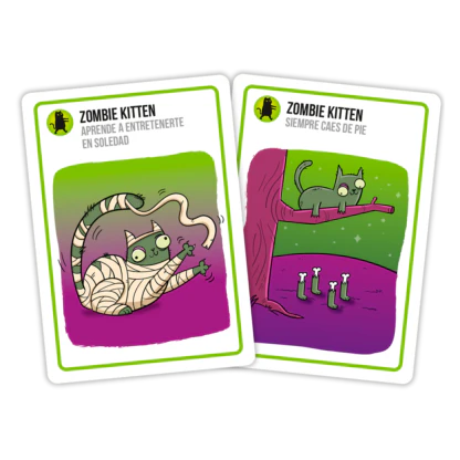JUEGO DE MESA -  Zombie Kittens