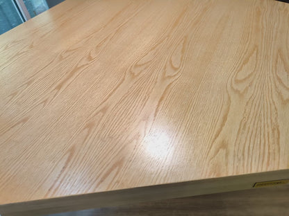 Mesa de juegos/Comedor Hexagonal Imperial | Madera de ENCINO AMERICANO SIN LUZ LED para 6 personas.