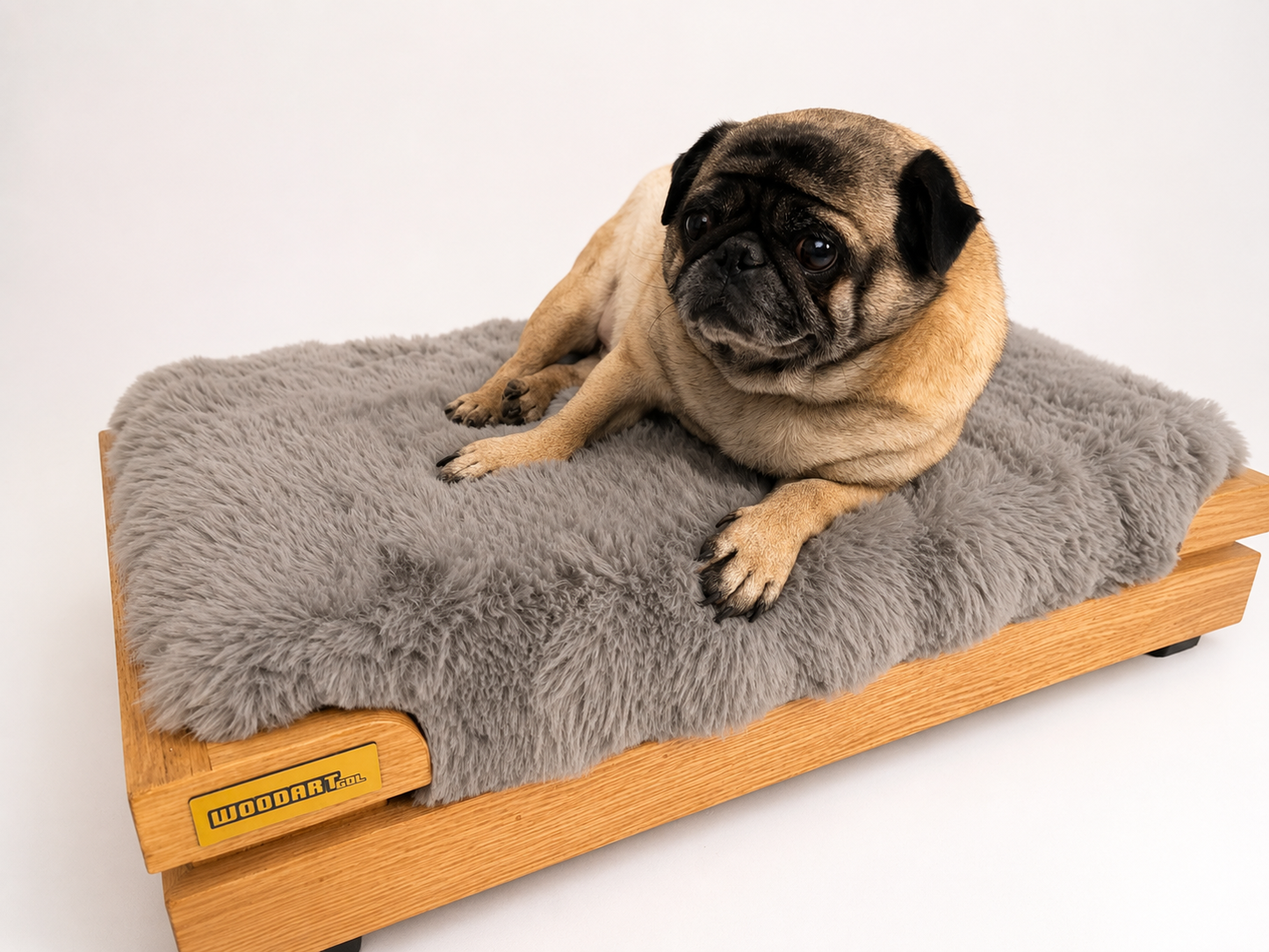 Cama Mediana Premium para tu Compañero Fiel | Encino o Parota de Alta Calidad