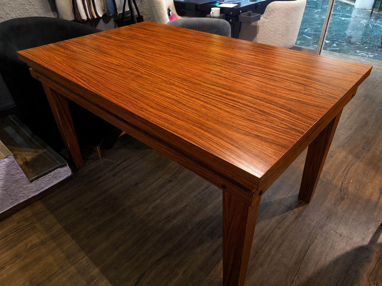 MESA DELUX PRIME PAROTA | RECTANGULAR 6 Personas | LED| PASA DADOS