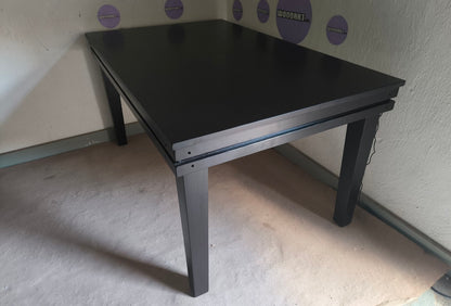 ⚔️ MESA JUEGO/COMEDOR RECTANGULAR | TAPA ANTI-DERRAMES | LUZ LED | 6 PERSONAS ⚔️
