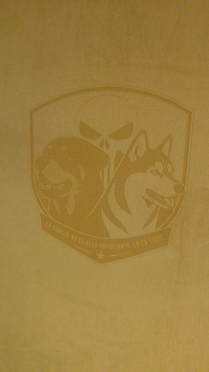 GRABADO LASER EN PAÑO Personalización con tu logo.