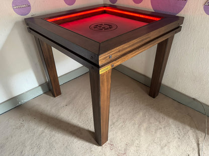 COMEDOR Y MESA DOMINO PARA 4 PERSONAS con luz Led