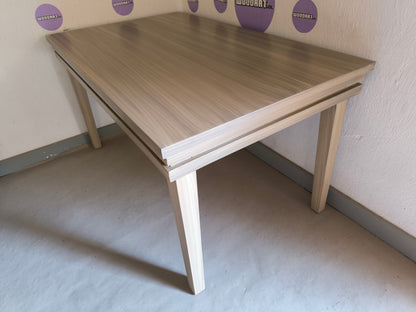 MESA JUEGO/COMEDOR RECTANGULAR TAPA ANTI DERRAMES SIN LUZ LED PARA 6 PERSONAS