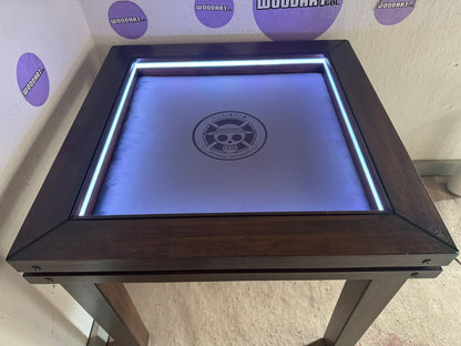 COMEDOR Y MESA DOMINO PARA 4 PERSONAS con luz Led