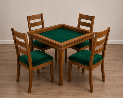 4 Sillas Dixit Práctica y Cómoda - Hecha 100% de Madera.