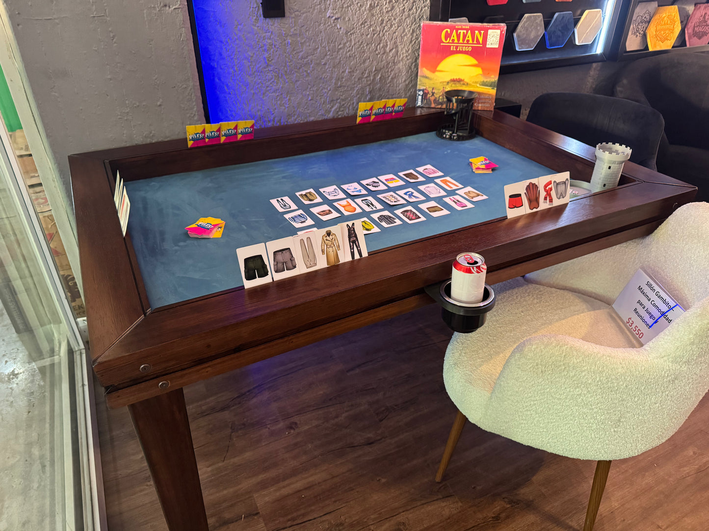Mesa de Juegos para 6 Personas Sin Luz Led | Convierte tus reuniones en experiencias únicas
